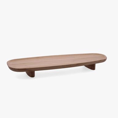 Tabla de servir de madera con patas 45x15,5x5cm Bambu