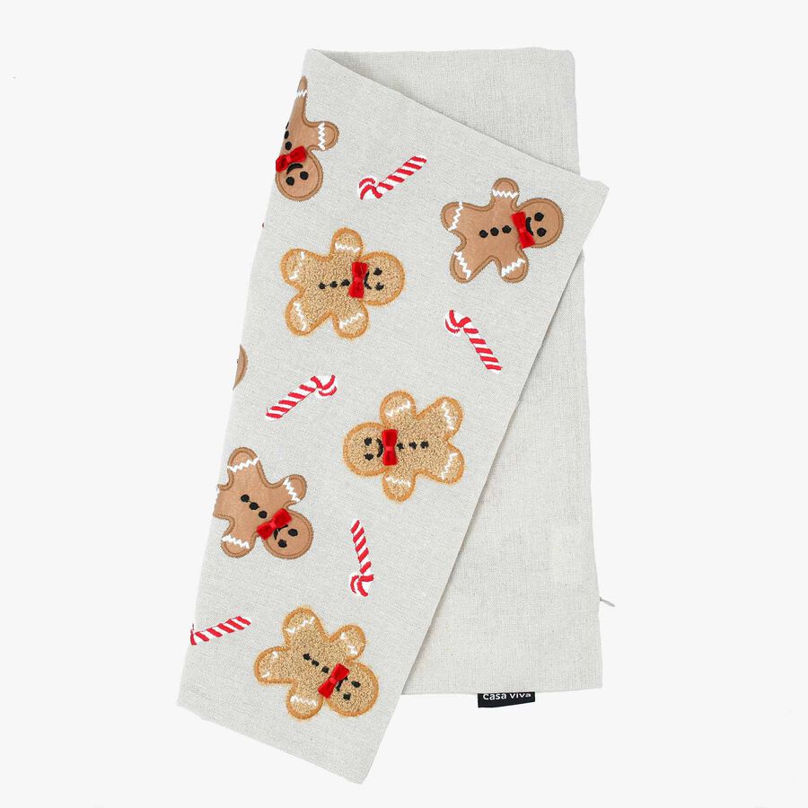 Funda de coj&iacute;n Galleta de Jengibre 45x45cm