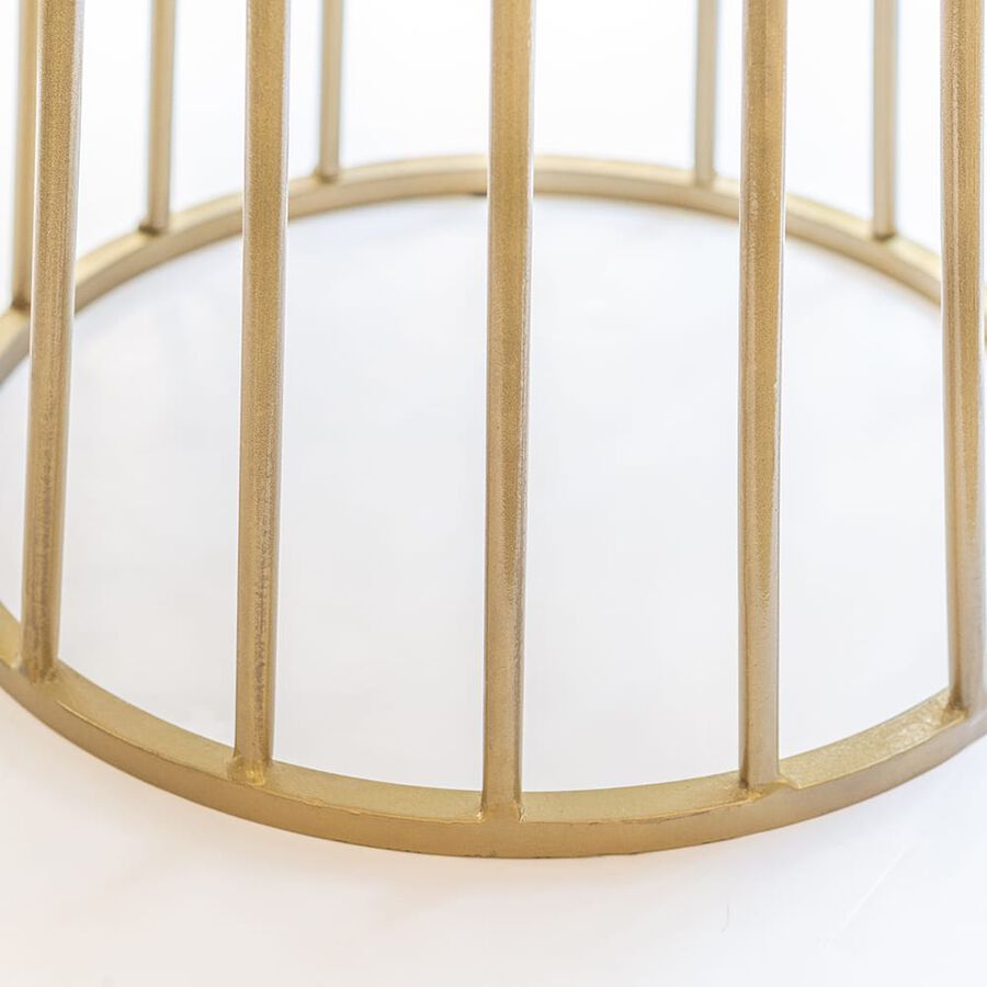 Mesa de centro redonda de m&aacute;rmol &Oslash;60x40cm Clau&Chloe