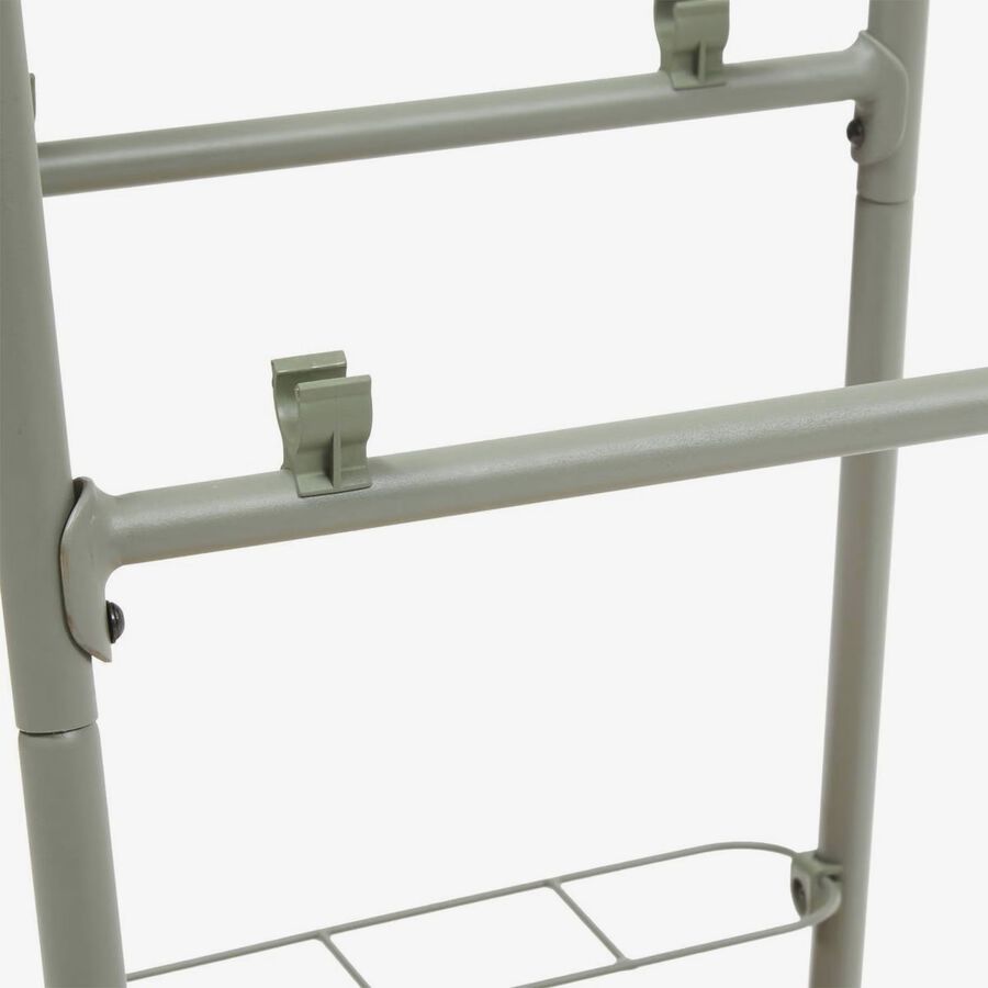 Camarera de jard&iacute;n de aluminio verde 76x50x81cm