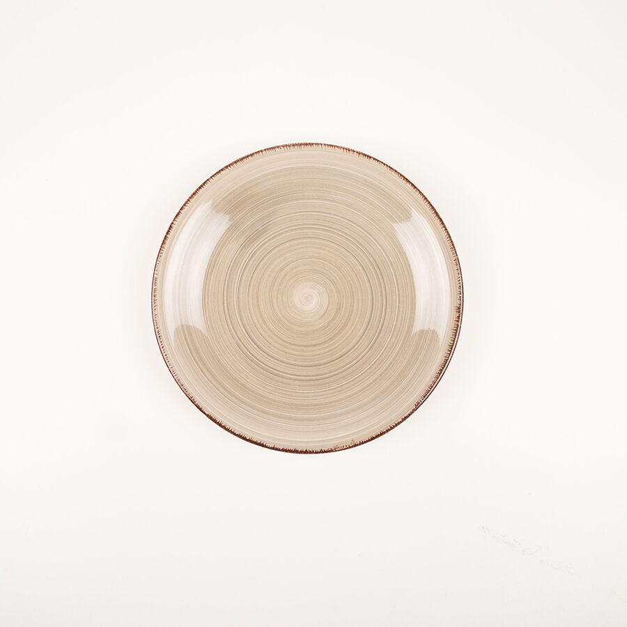 Vajilla de 18 piezas de gres gris Vita