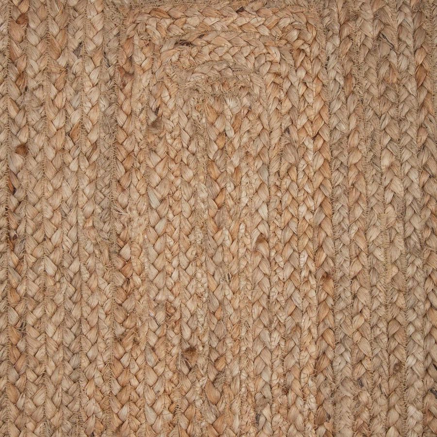 Alfombra de yute natural beige 60x90cm