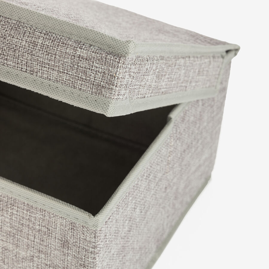 Caja organizadora plegable 39x29x19cm Zul