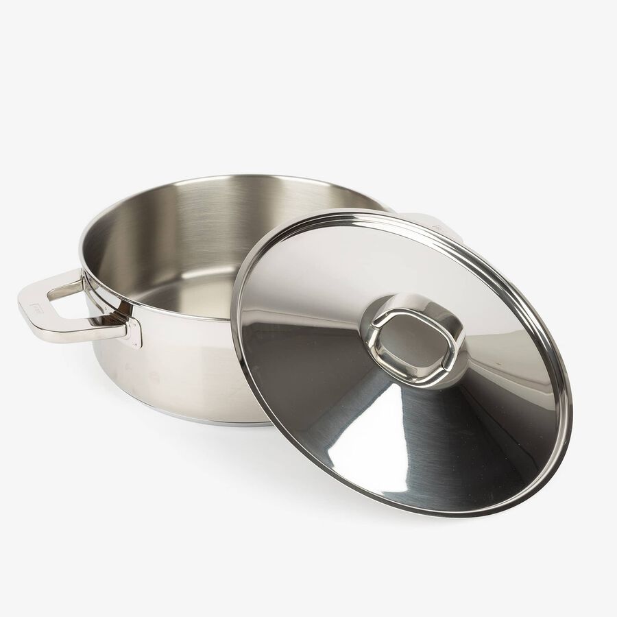 Cacerola de acero inoxidabe con tapa Advance &Oslash;28cm