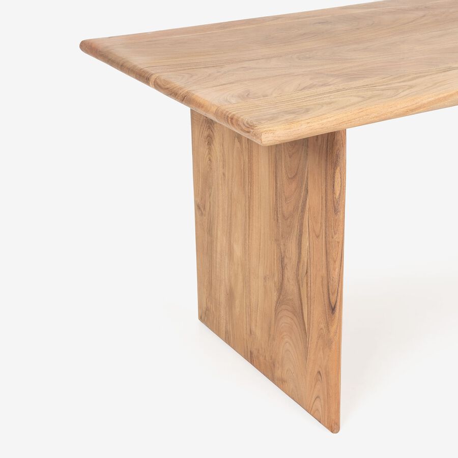 Mesa de comedor de madera de acacia Riga 160x80x77cm Clau&Chloe