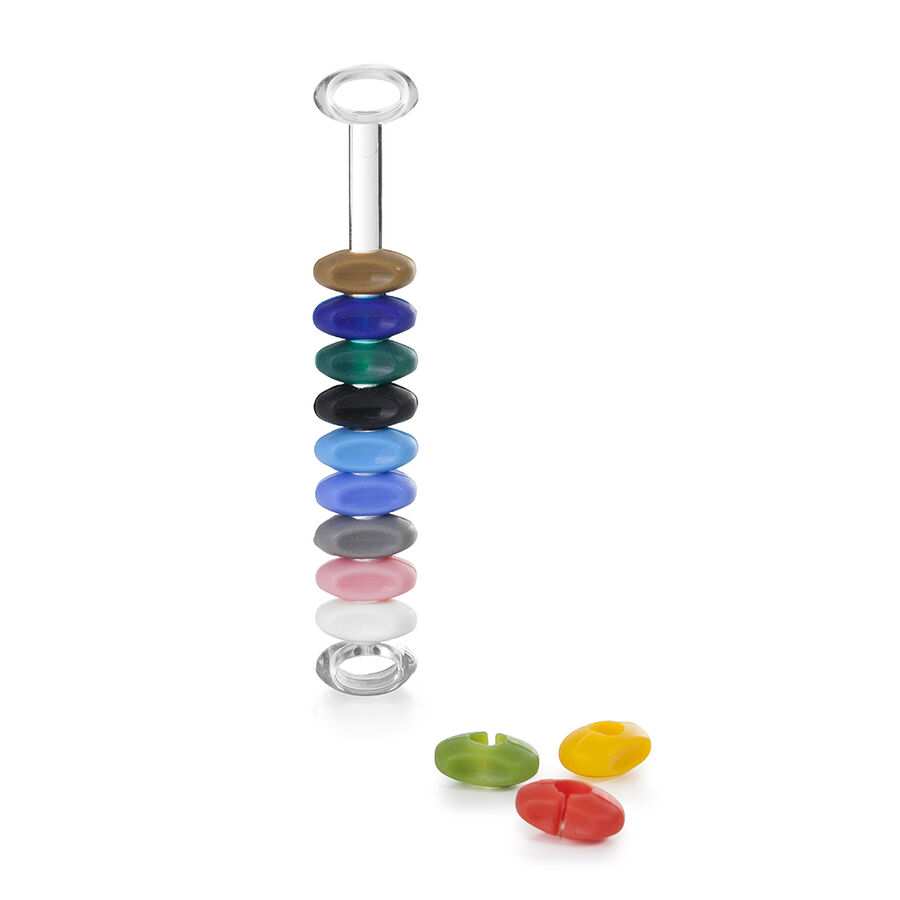 Set de 12 marcadores copa de silicona