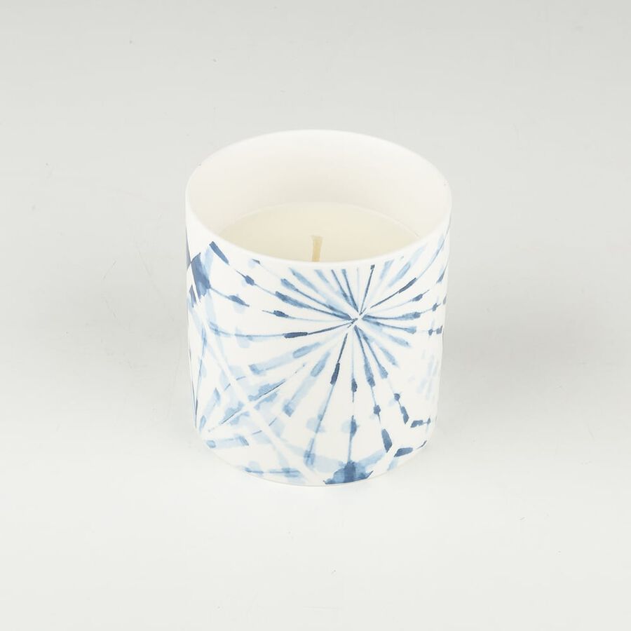 Vela arom&aacute;tica rosa y albaricoque en vaso 320g