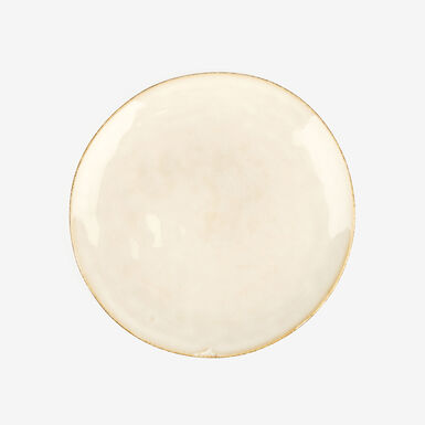 Plato de postre de gres crema Bilada Ø21cm