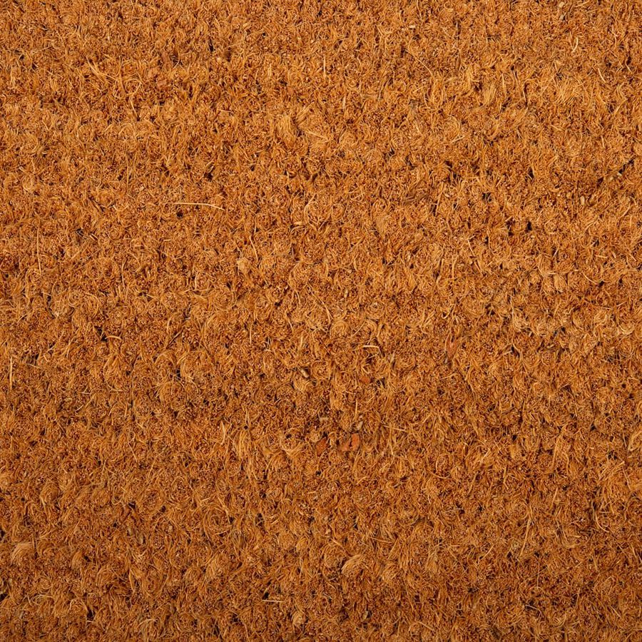 Felpudo de fibra de coco liso 60x40cm