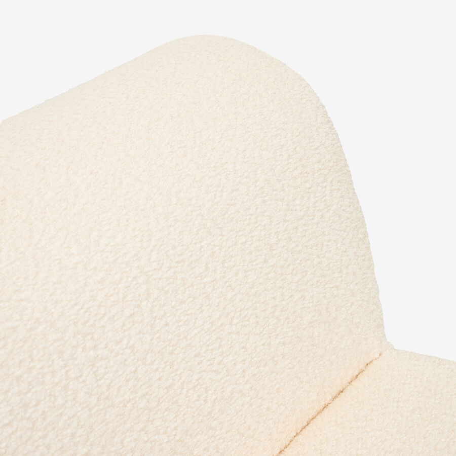 Butaca borreguito beige Ailen 59x86x64cm Clau&Chloe