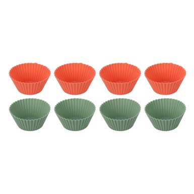 Set de 8 moldes para muffins de silicona Sweley Ø7x4cm