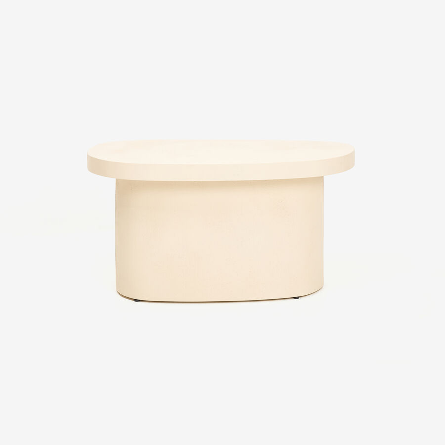 Mesa auxiliar de microcemento Balin 70x40x35cm Clau&Chloe