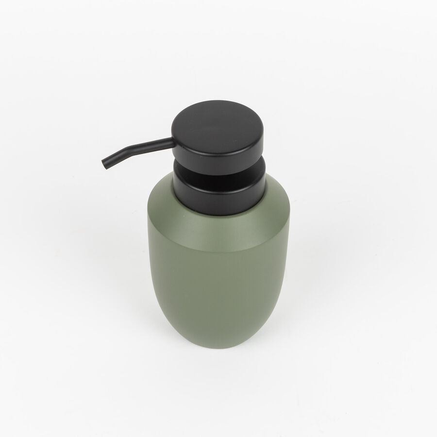 Dosificador de jabón verde Gron Ø8x15cm