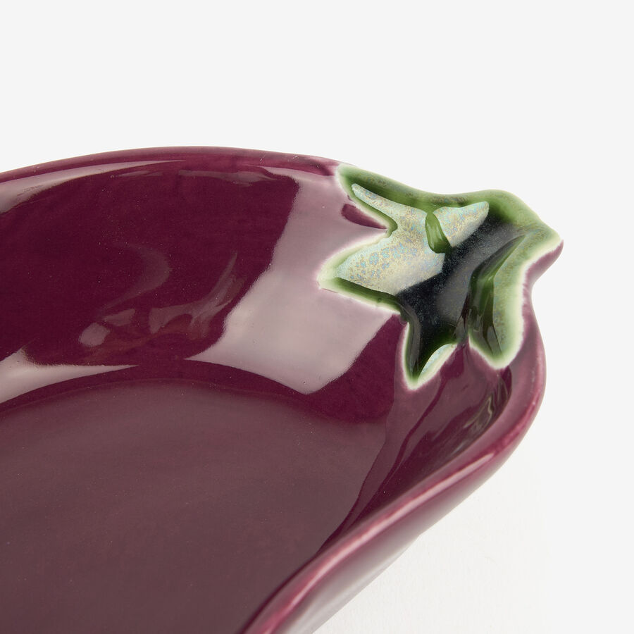 Bol de cerámica Berenjena 15x10cm