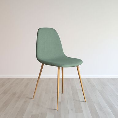 Silla de comedor verde Concept 45x55x86cm