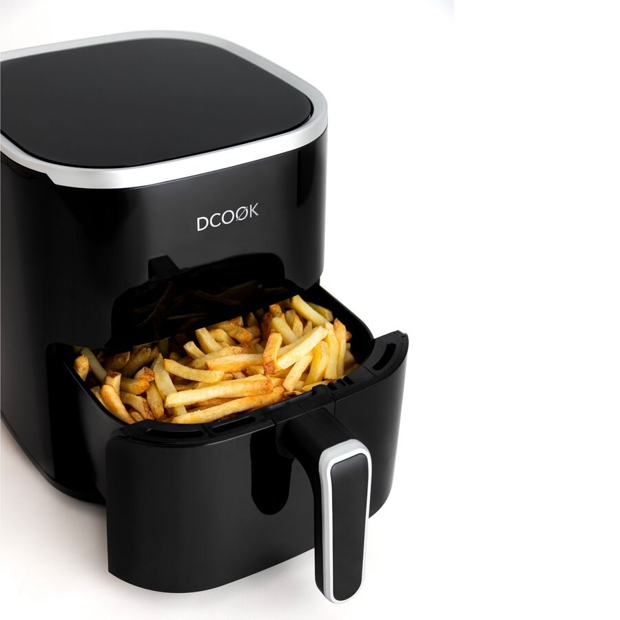 Freidora de aire negra DCook 4,6L 1450W