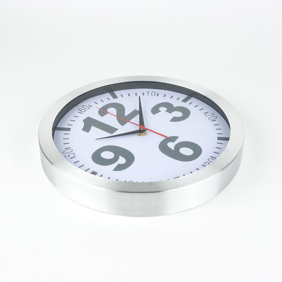 Reloj de pared de metal Ø30x4cm
