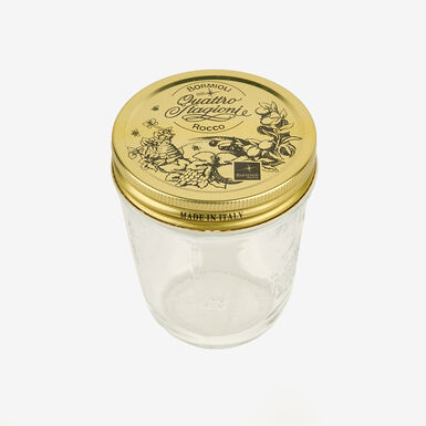 Vasito de vidrio con tapa Quattro Stagioni 32cl