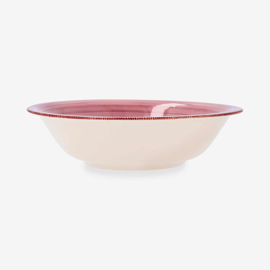 Ensaladera rosa de gres Vita &Oslash;23cm