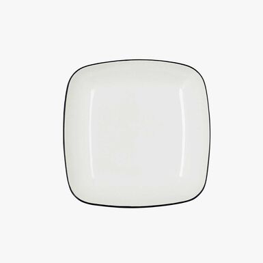 Bandeja de cerámica con relieve 19,5x3,6cm Siena