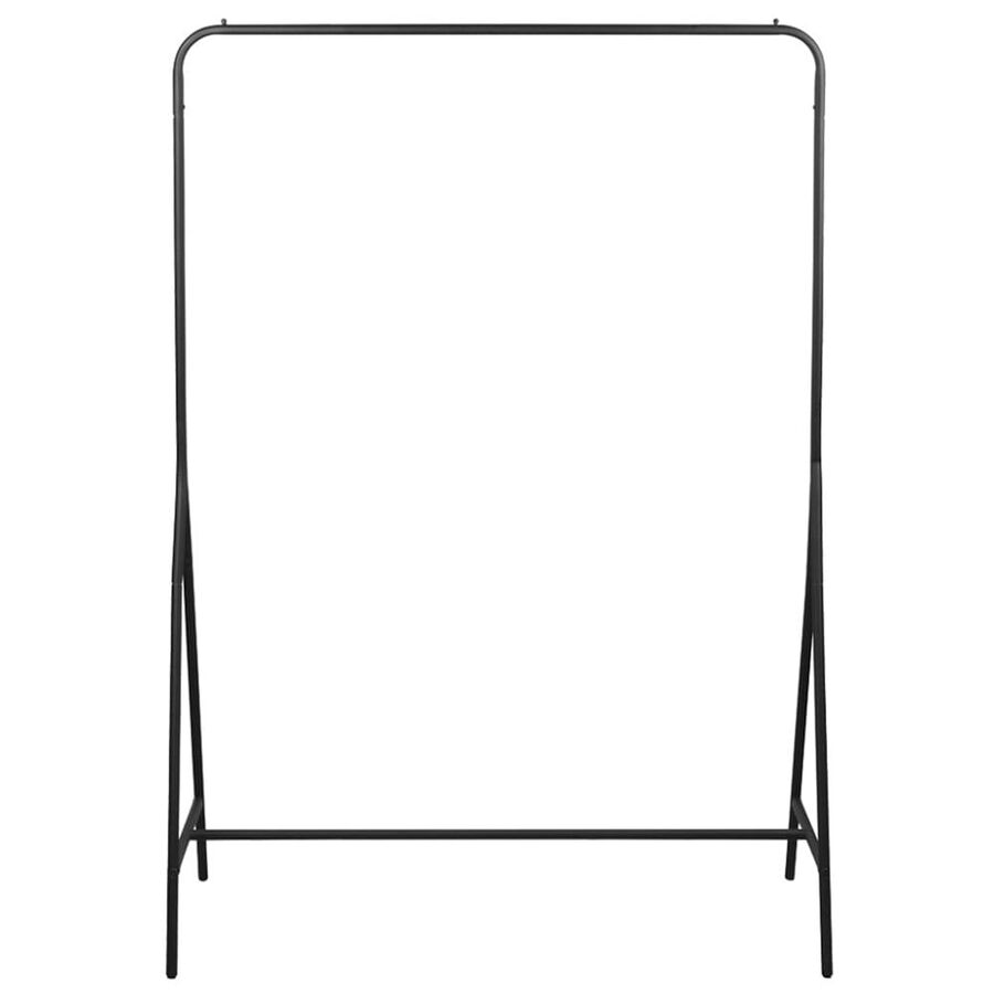 Perchero de metal negro 109x55x154cm