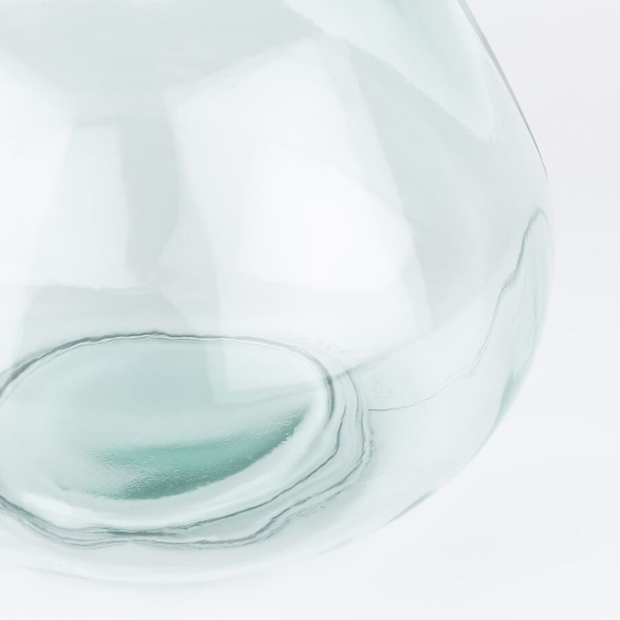 Jarrón de vidrio reciclado Eris Ø20x23cm