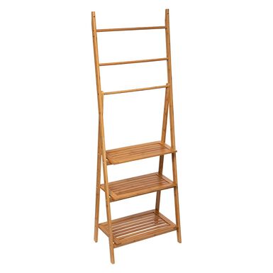 Estanter&iacute;a de bamb&uacute; para toallas 152cm
