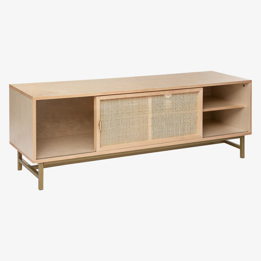 Mueble de TV de 1 puerta de rat&aacute;n Moren