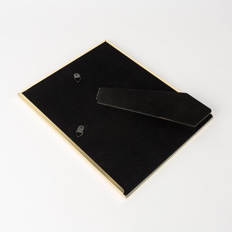 Marco de fotos de metal dorado 20x25cm