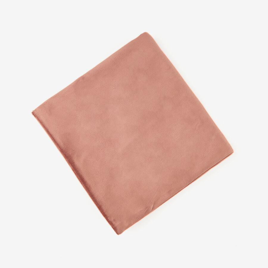 Funda de cojín velvet rosa 45x45cm