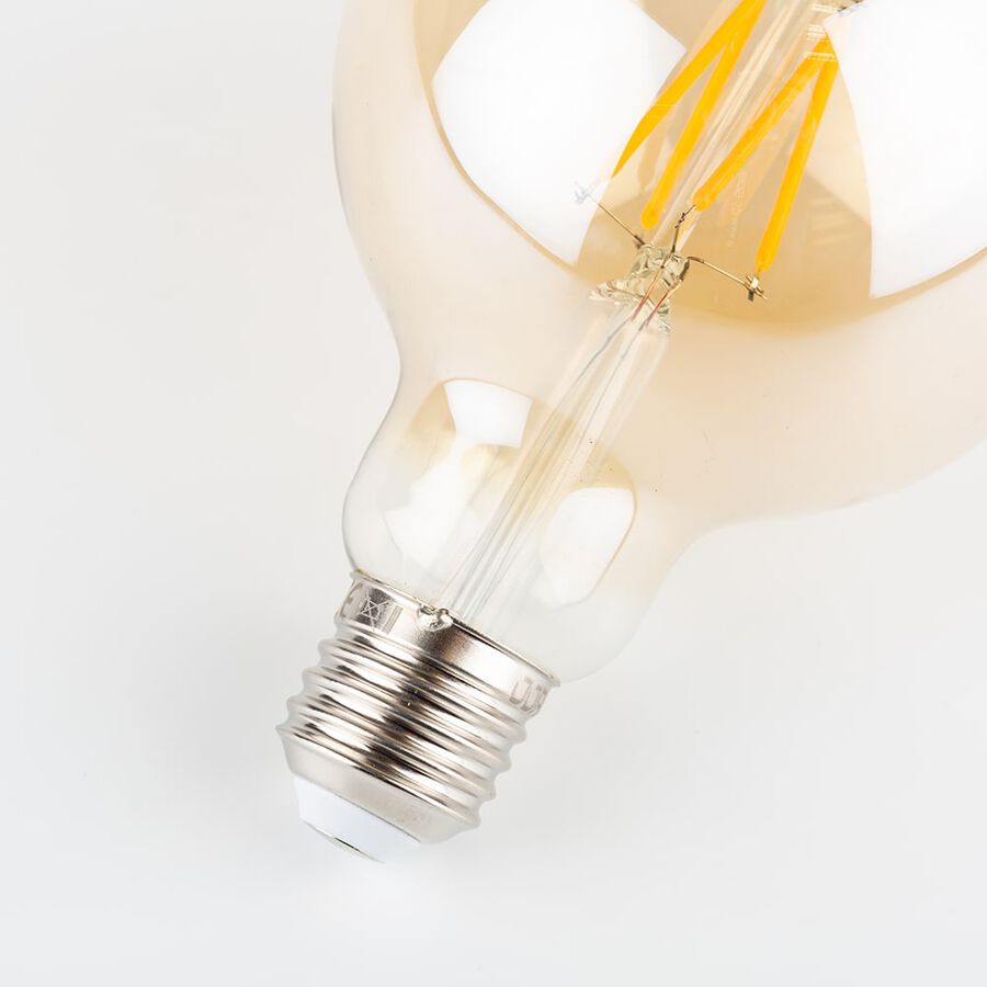 Bombilla LED filamento decorativo Globo &Oslash;9,5x14,5cm - G95 4W