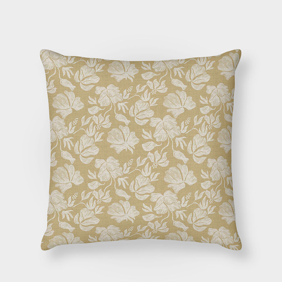 Funda de coj&iacute;n de lino meadow Botanicals 45x45cm Clau&Chloe