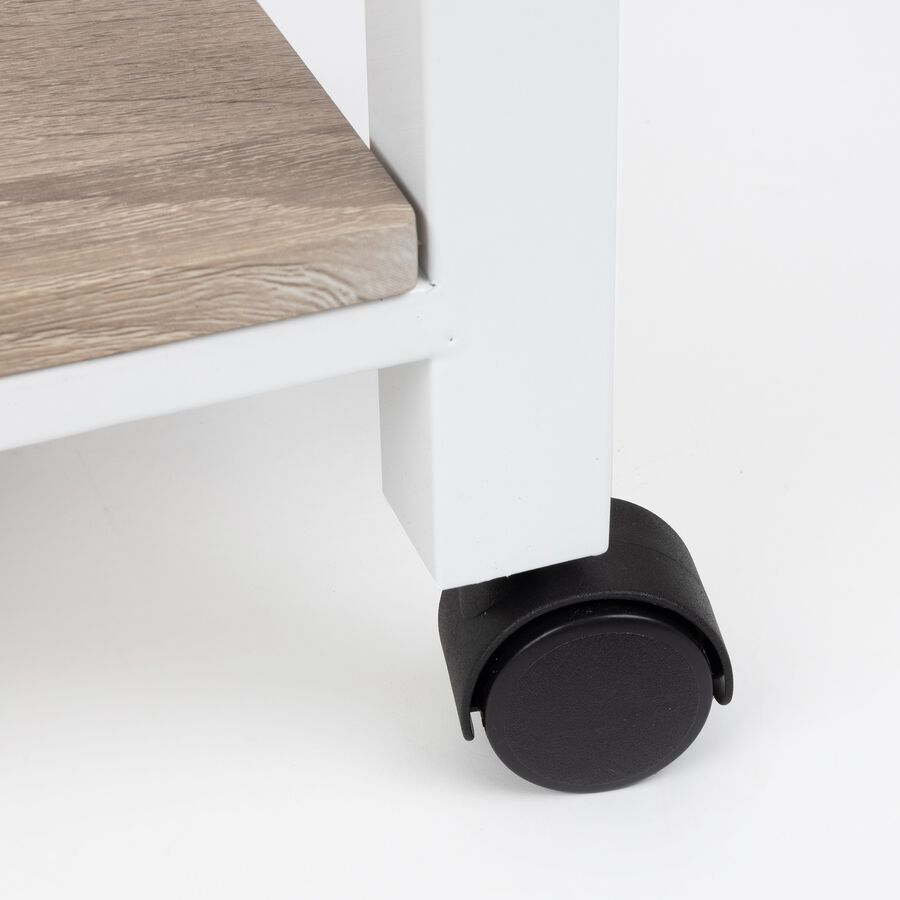 Carro de ba&ntilde;o de madera Urias 42x37x81cm