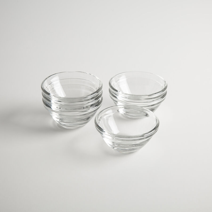 Bol de cristal apilable Pompei 6cm