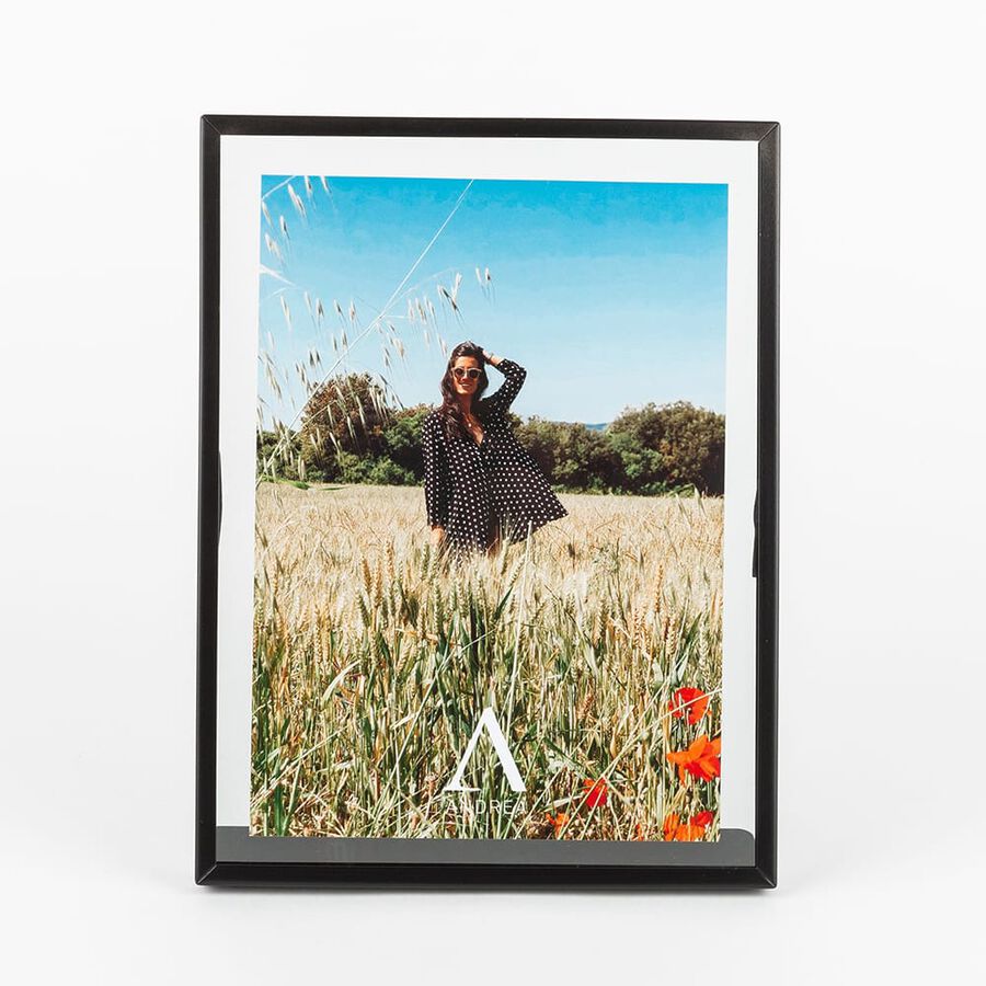 Marco de fotos de metal negro 13x18/15x20cm