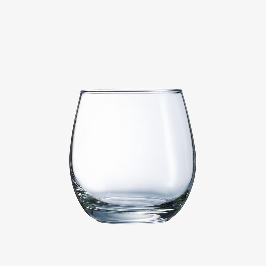 Vaso de vidrio transparente Zira 32cl