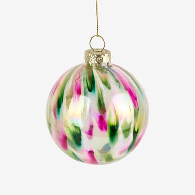 Set de 12 bolas de cristal multicolor Ø8cm