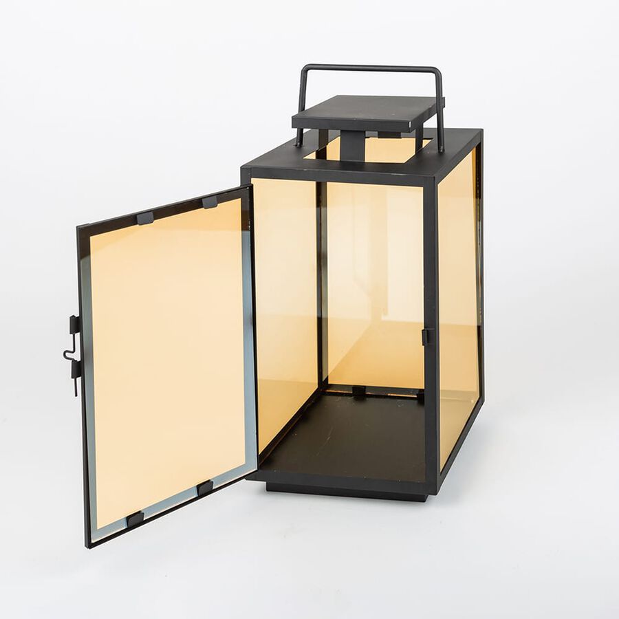 Farol de metal de jard&iacute;n Amber Clau&Chloe en varias medidas