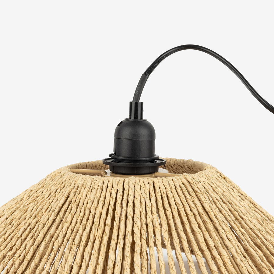 L&aacute;mpara de techo de cuerda &Oslash;45cm