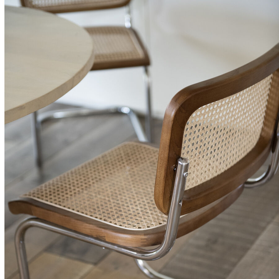 Silla de comedor de ratán Leonor 47,5x63,5x82cm Clau&Chloe