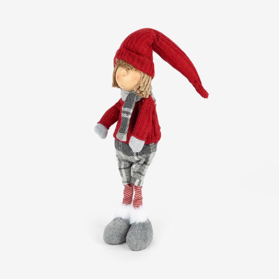 Figura decorativa Mu&ntilde;eco ni&ntilde;o de pie 48cm