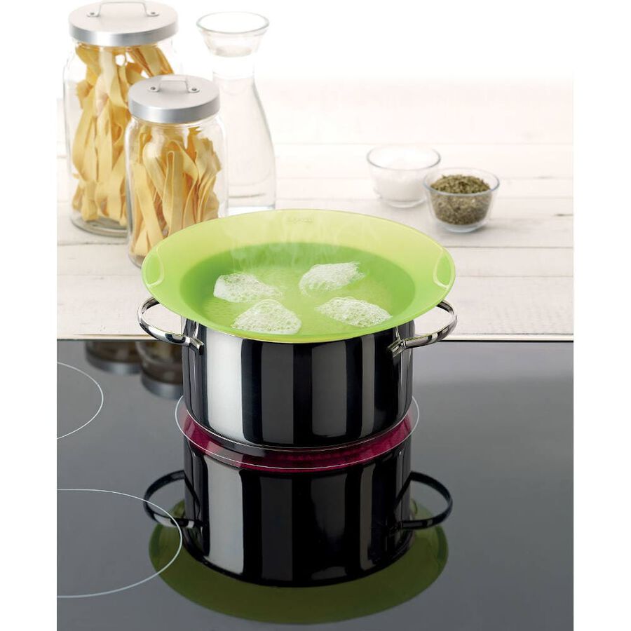 Tapa para olla antigoteo de silicona &Oslash;27cm - L&eacute;ku&eacute;