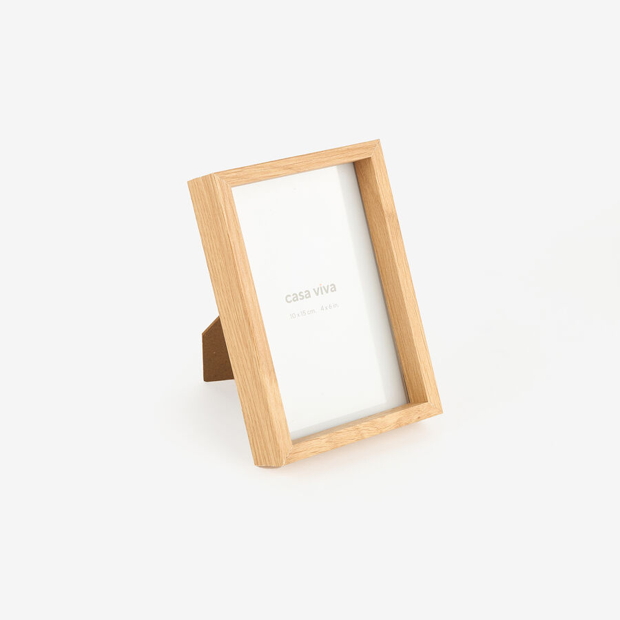 Marco de fotos de madera 10x15cm Salerno
