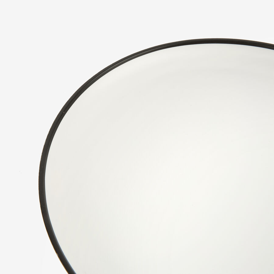 Plato llano de melamina blanco Veiga &Oslash;25cm