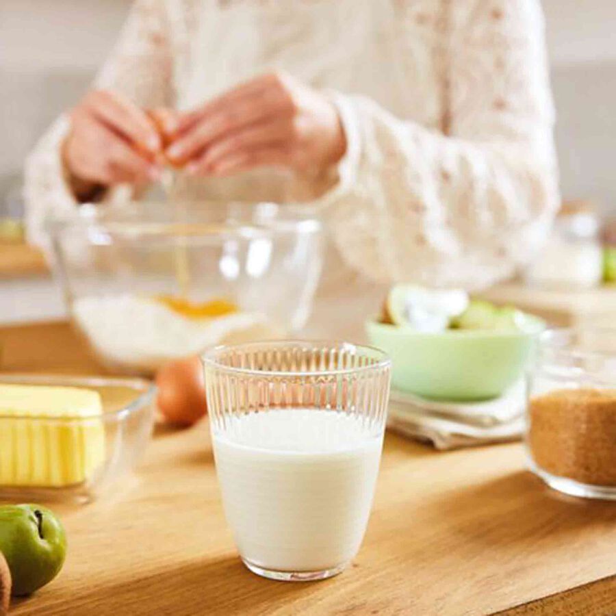 Vaso de vidrio transparente Zama 31cl &Oslash;9x10cm