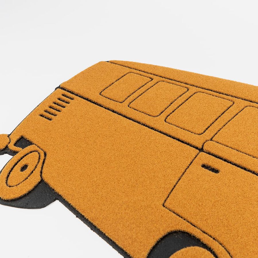 Felpudo de goma con nylon Van 47x70cm