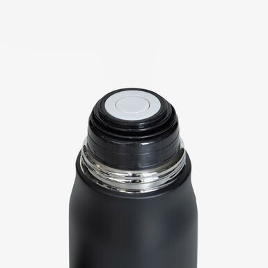 Termo negro de acero inoxidable 500ml