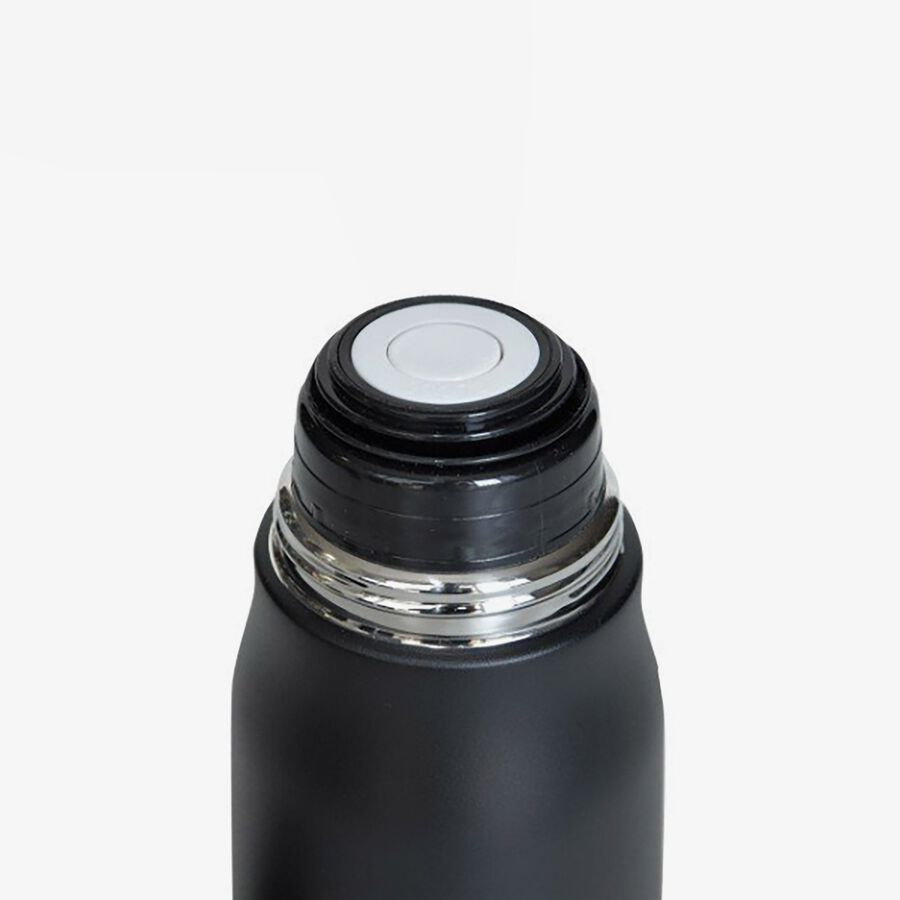 Termo negro de acero inoxidable 500ml