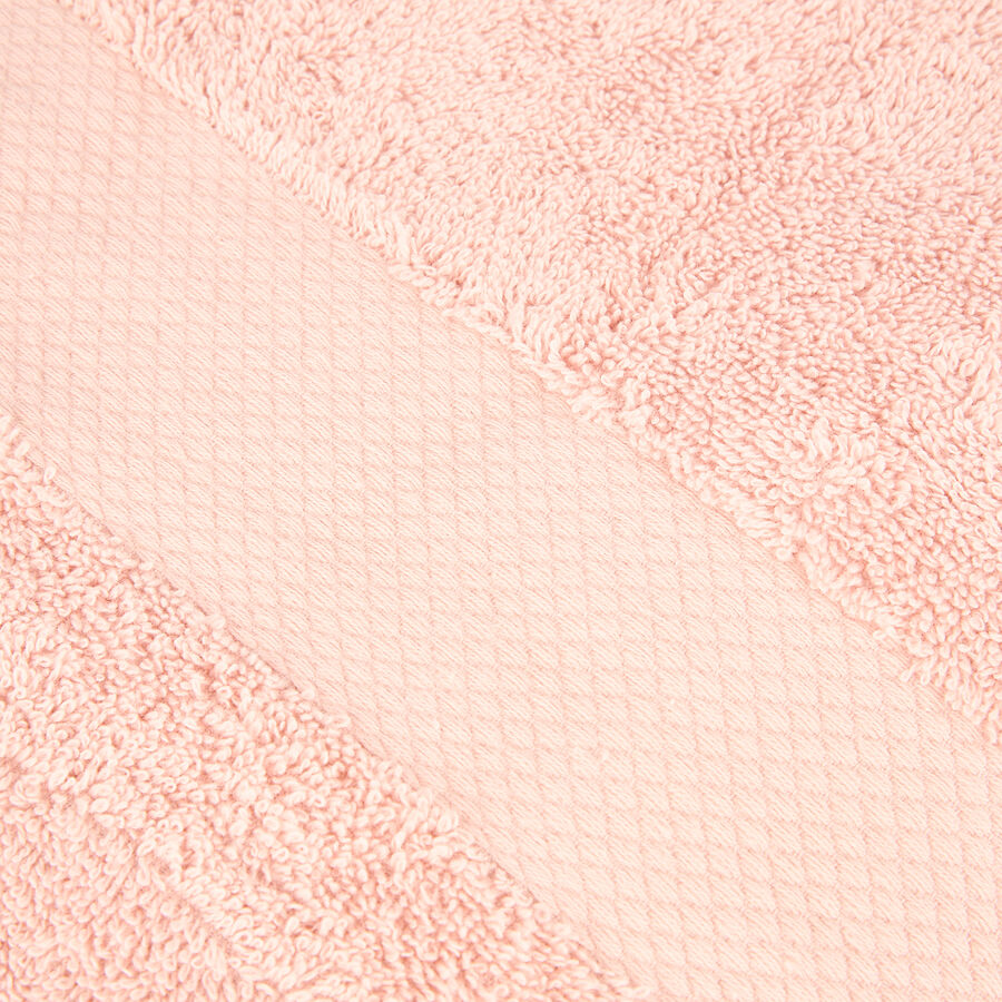Toalla de ducha XL de algod&oacute;n rosa Vic 100x150cm - 500 gr/m&sup2;