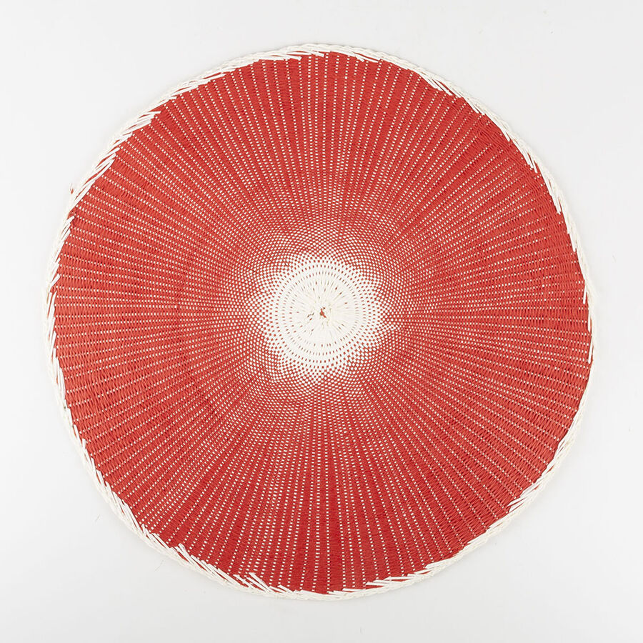 Mantel individual de fibra tierra &Oslash;38cm